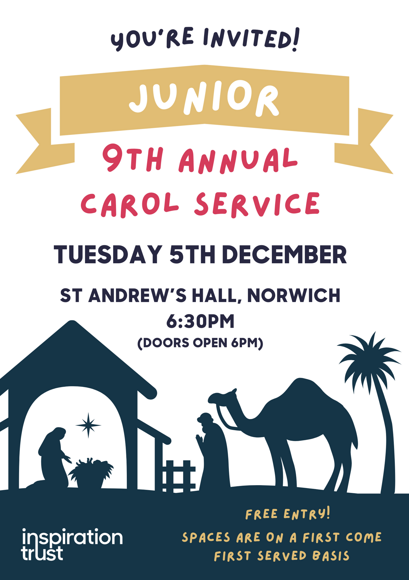 Junior Carol Service poster 23