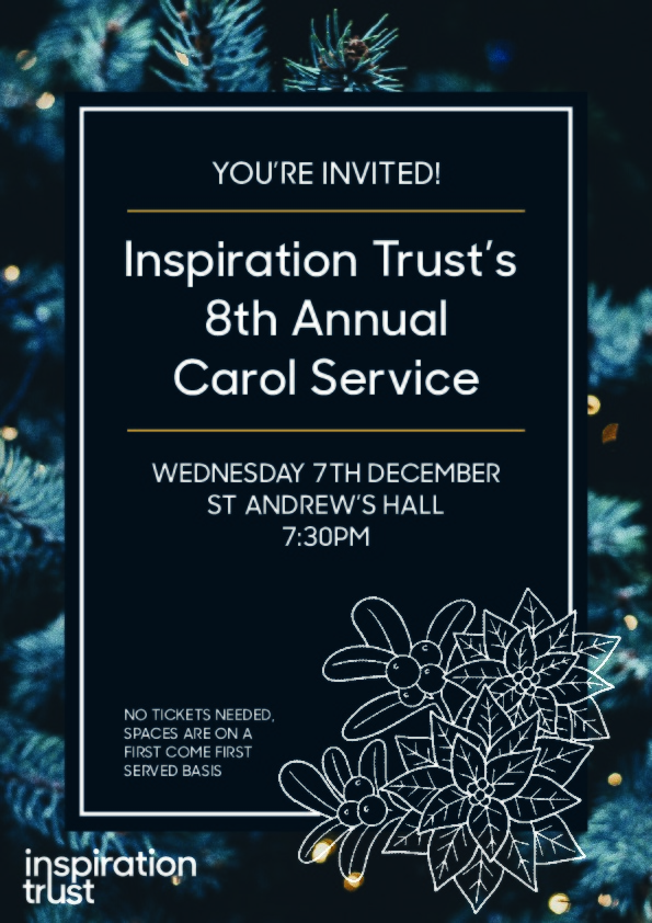 Carol service poster